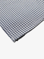 Checkered Pleated Detachable Front Panel Drawstring Pants