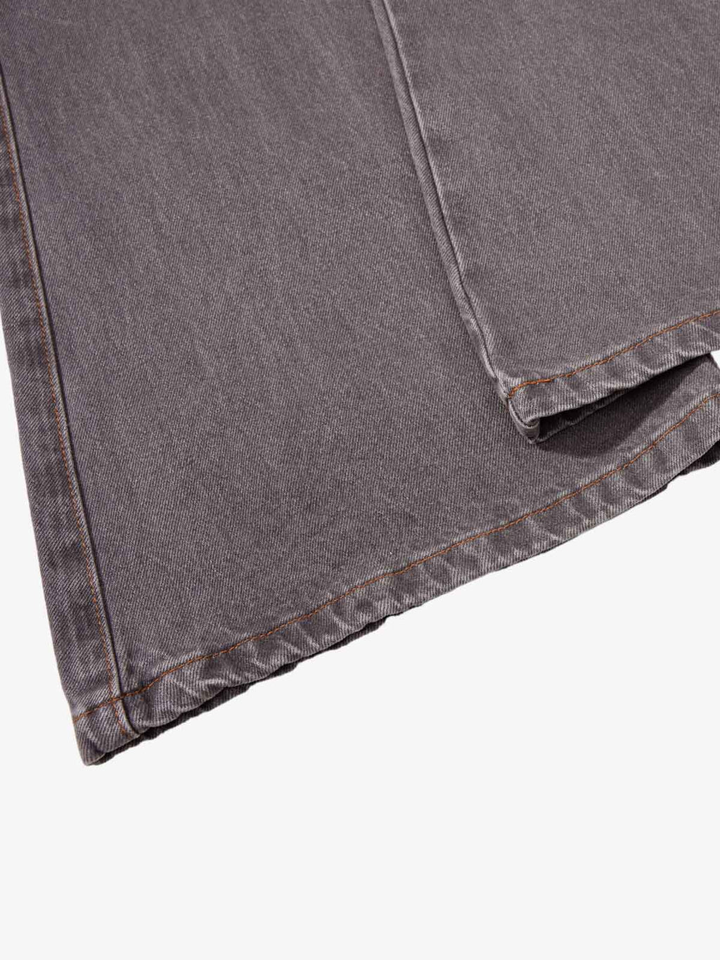 Retro Faded Multi-Pocket Flared Cargo Jeans
