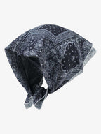 Floral Satin Feel Bandana