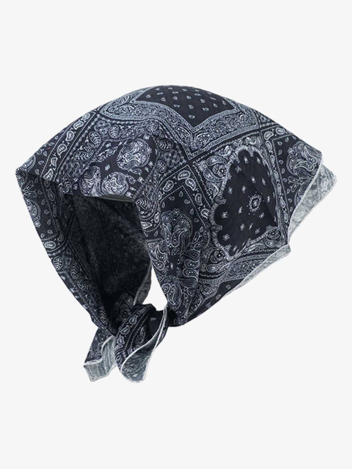 Floral Satin Feel Bandana