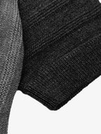 Gradient Textured Knit Polo Shirt