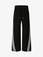 Striped Loose Drape Pants