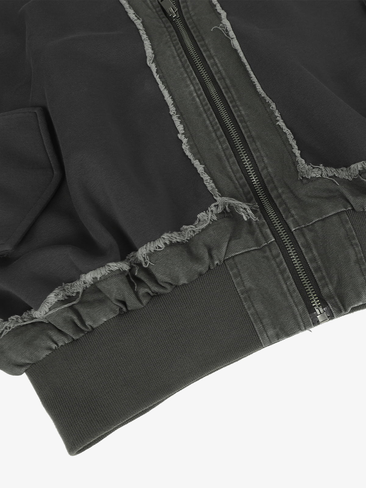 Raw Edge Deconstructed MA-1 Bomber Jacket