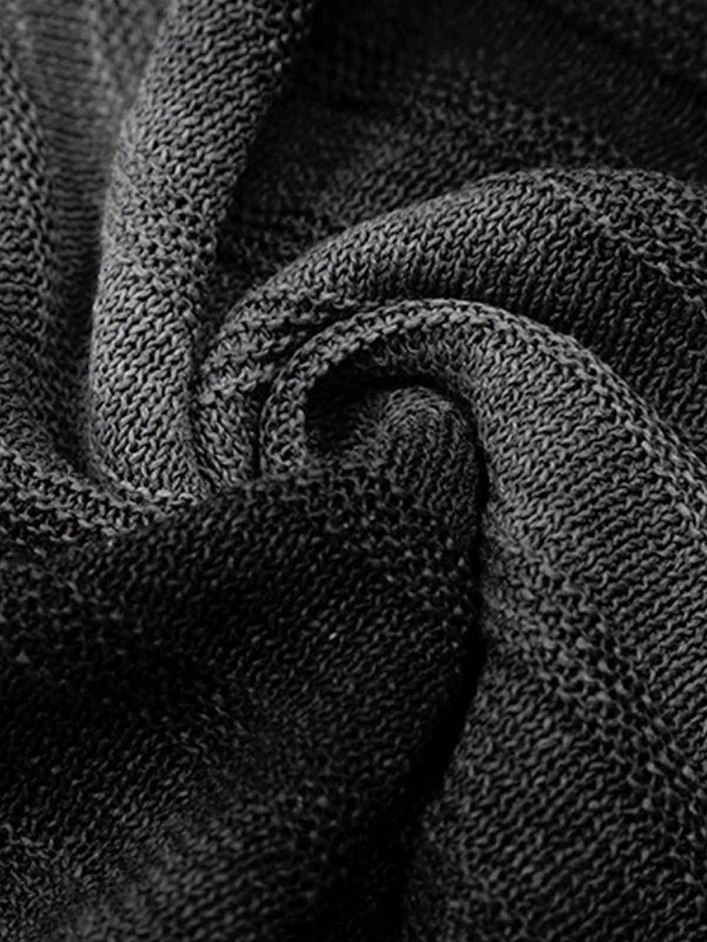 Gradient Textured Knit Polo Shirt