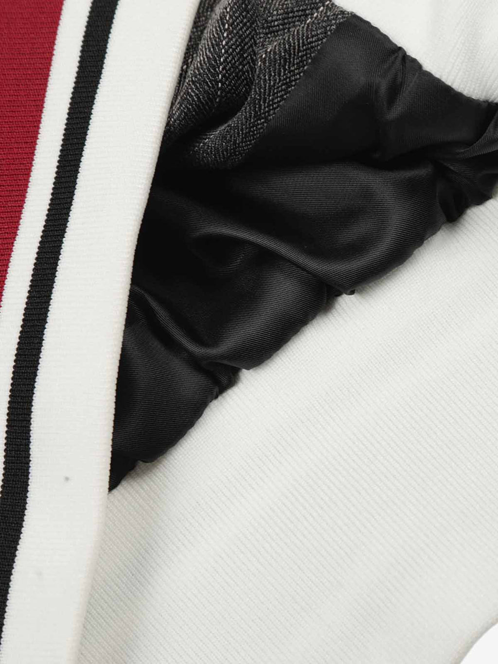 Pinstripe Vertical Embroidery Track Jacket