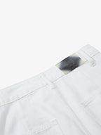 Embroidered Horse Wide Leg Denim Flare Jeans