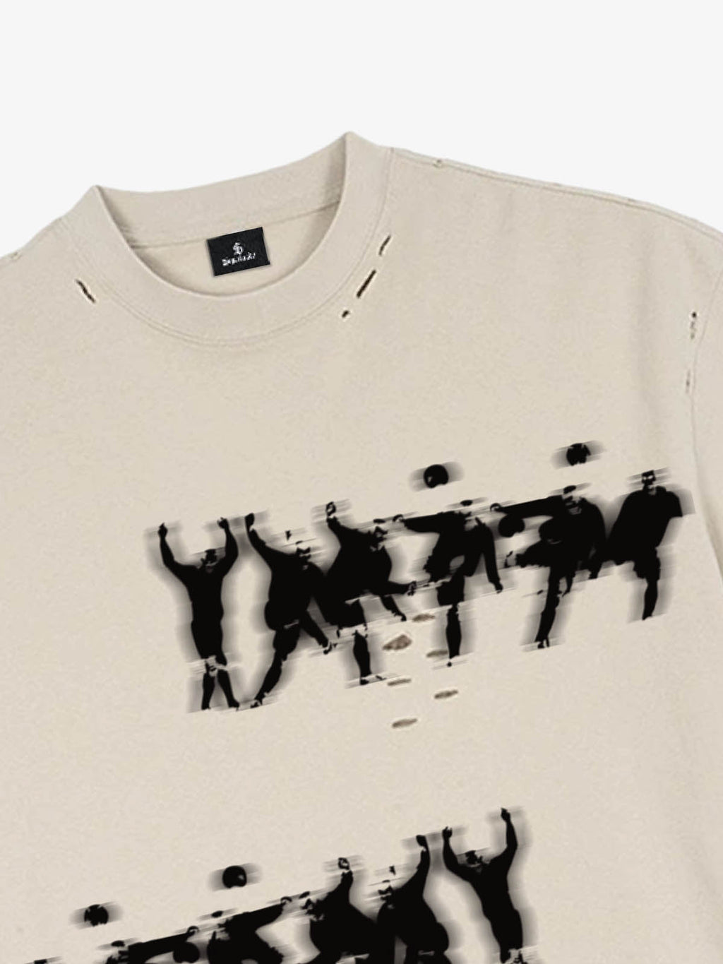 Vintage Soccer Motion Graphic T-Shirt