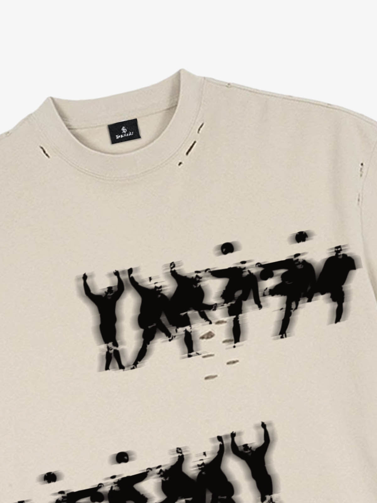 Vintage Soccer Motion Graphic T-Shirt