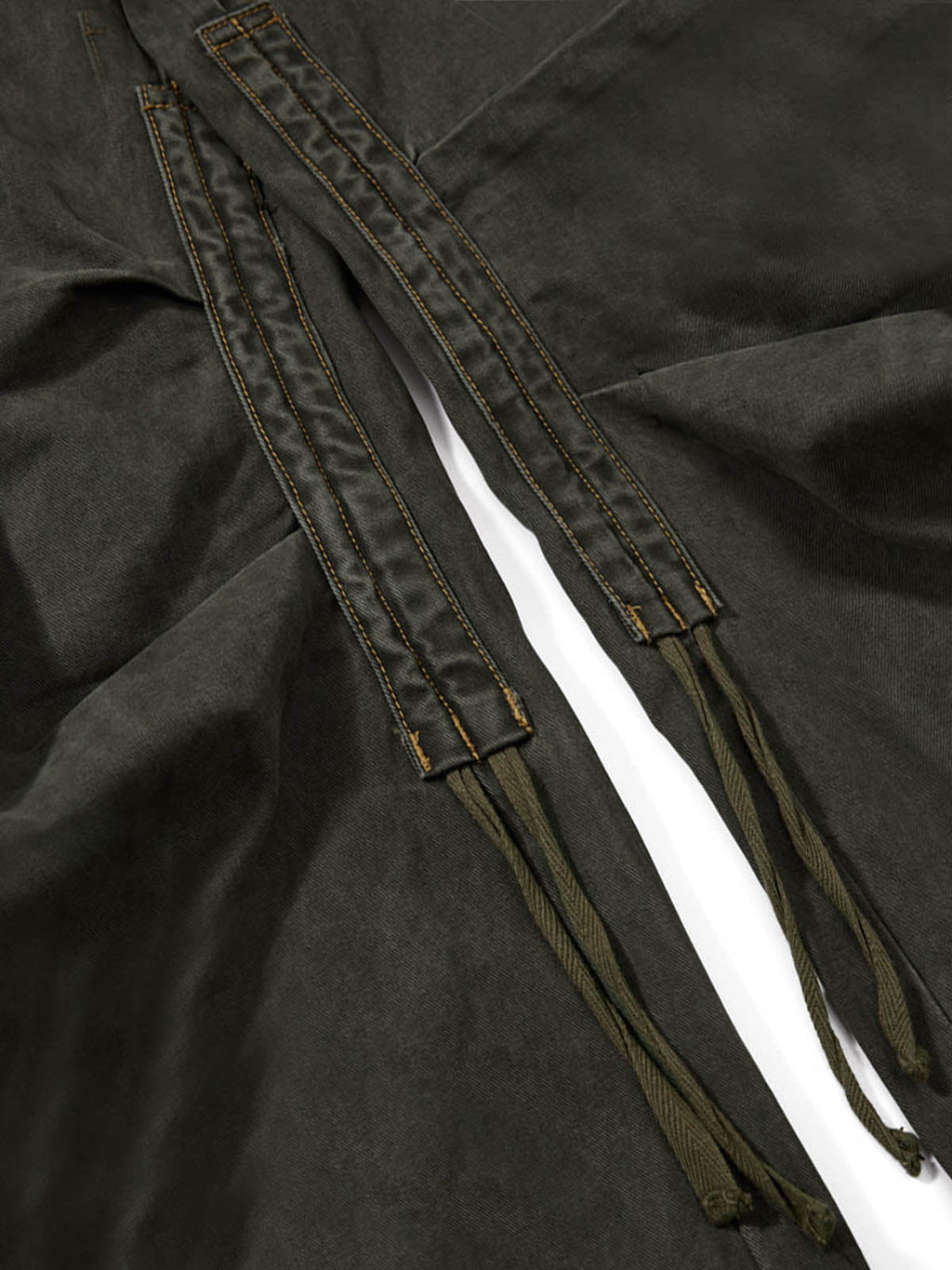 Washed Safety Pin Graphic Cargo Pants