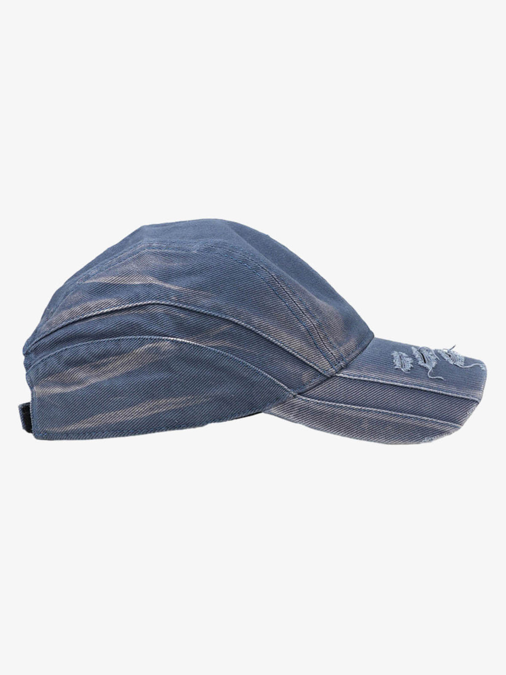 Washed Distressed Panel Baseball Cap