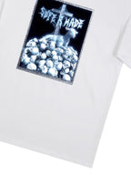 Gothic Cross Skull Graphic T-Shirt