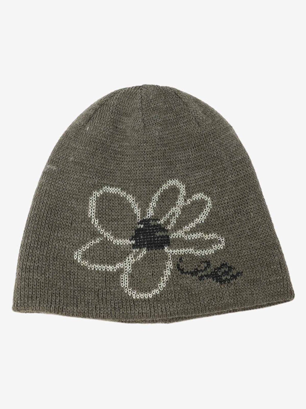 Floral Print Beanie