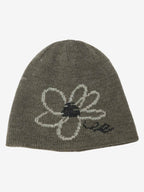 Floral Print Beanie
