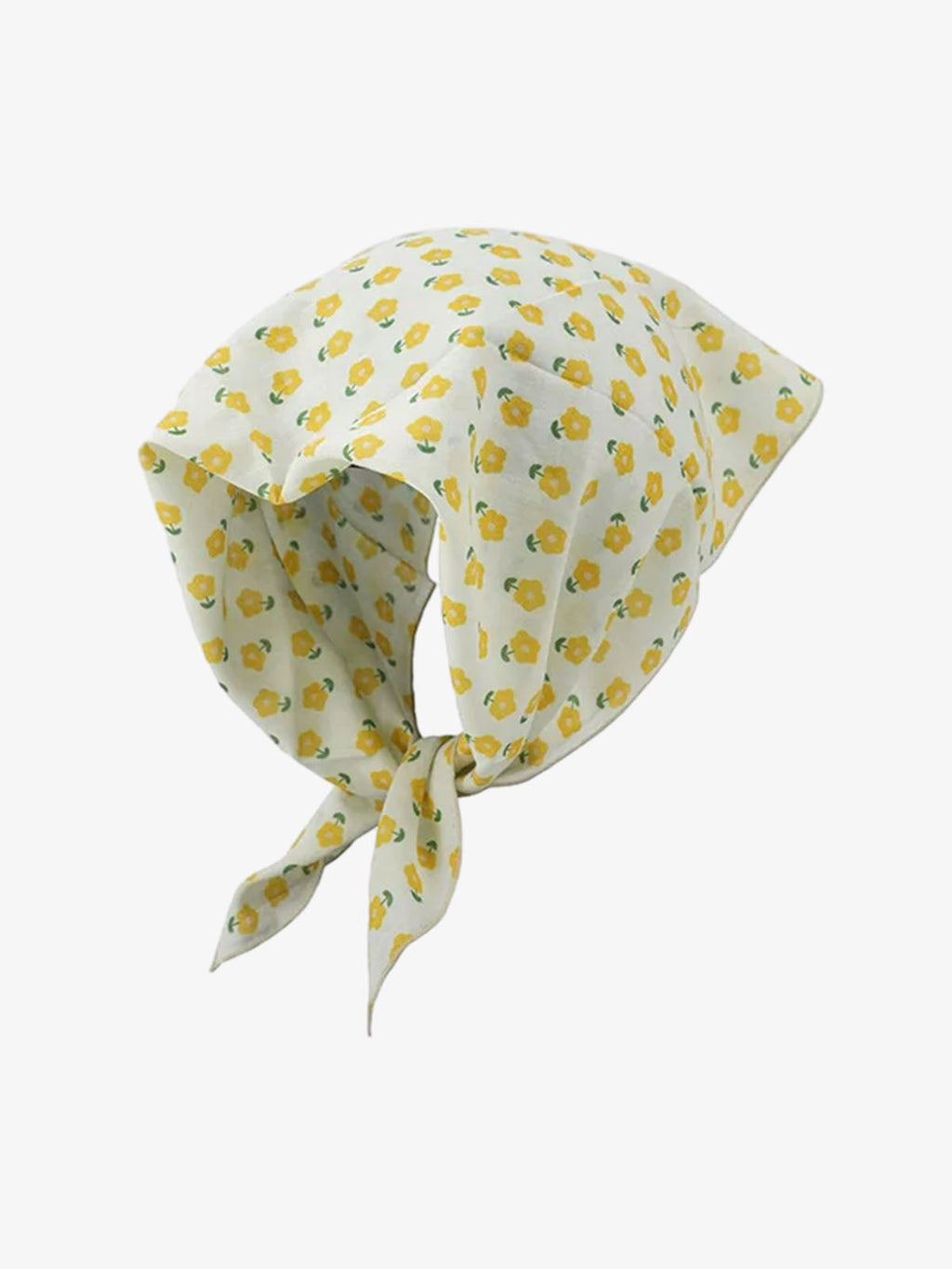 Floral Satin Feel Bandana