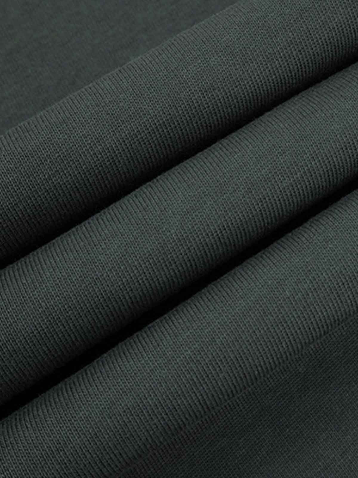 Minimal Exposed Stitch Design T-Shirt