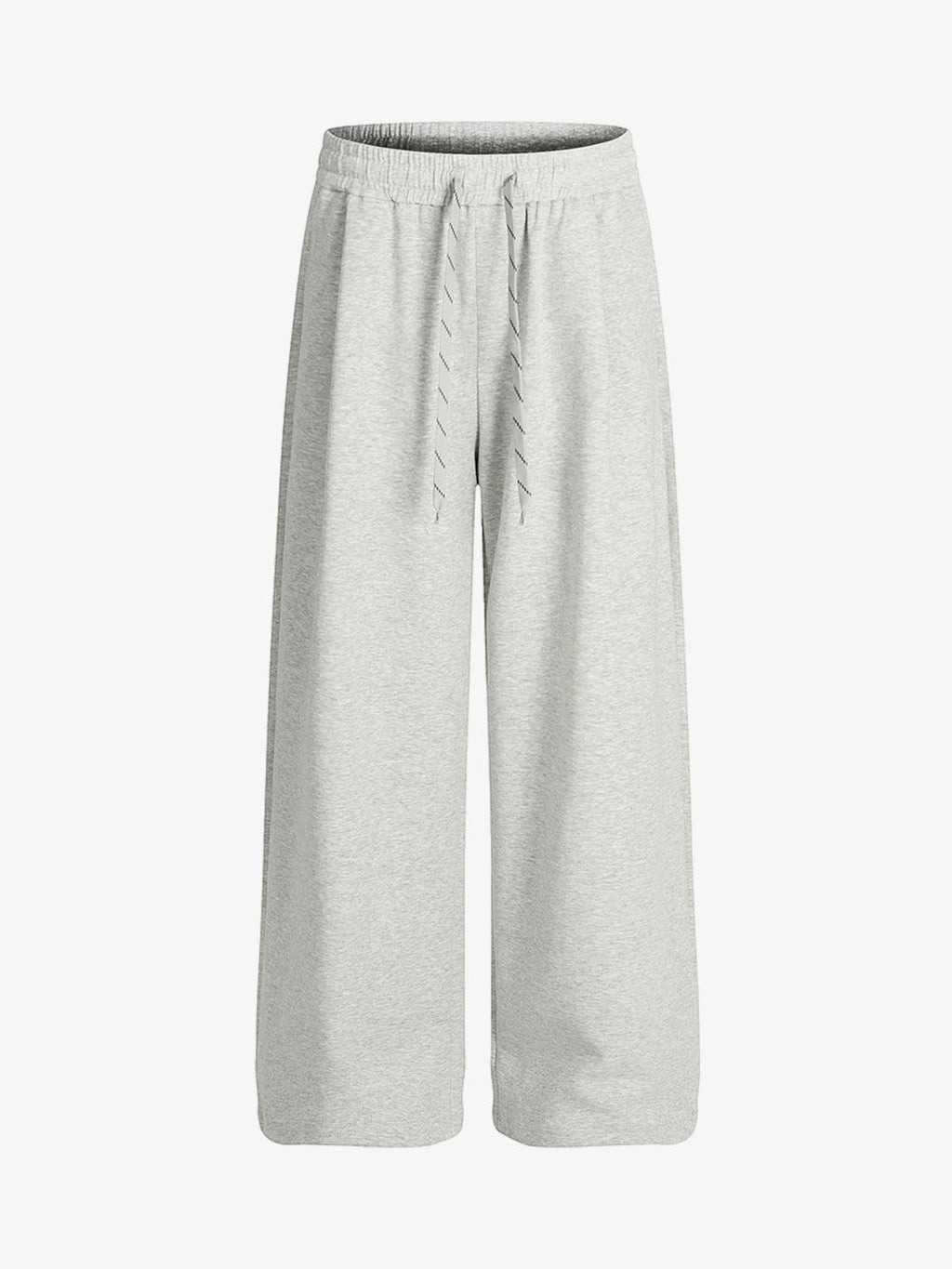 Drawstring Wide Leg Relaxed Sweatpants