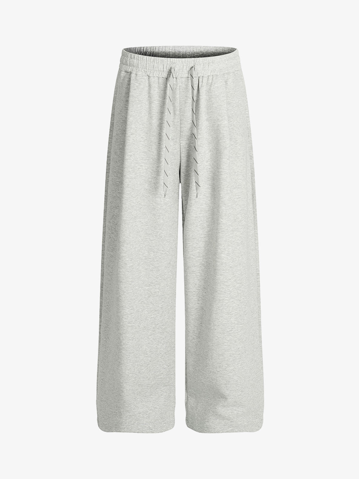 Drawstring Wide Leg Relaxed Sweatpants