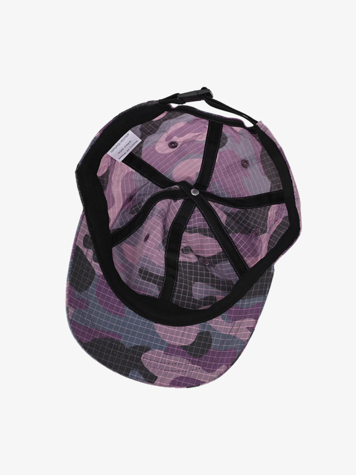 Retro Breathable Camo Print Adjustable Baseball Cap