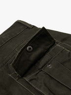 Draped Fabric Accessories Deconstructed Wide Leg Cargo Pants
