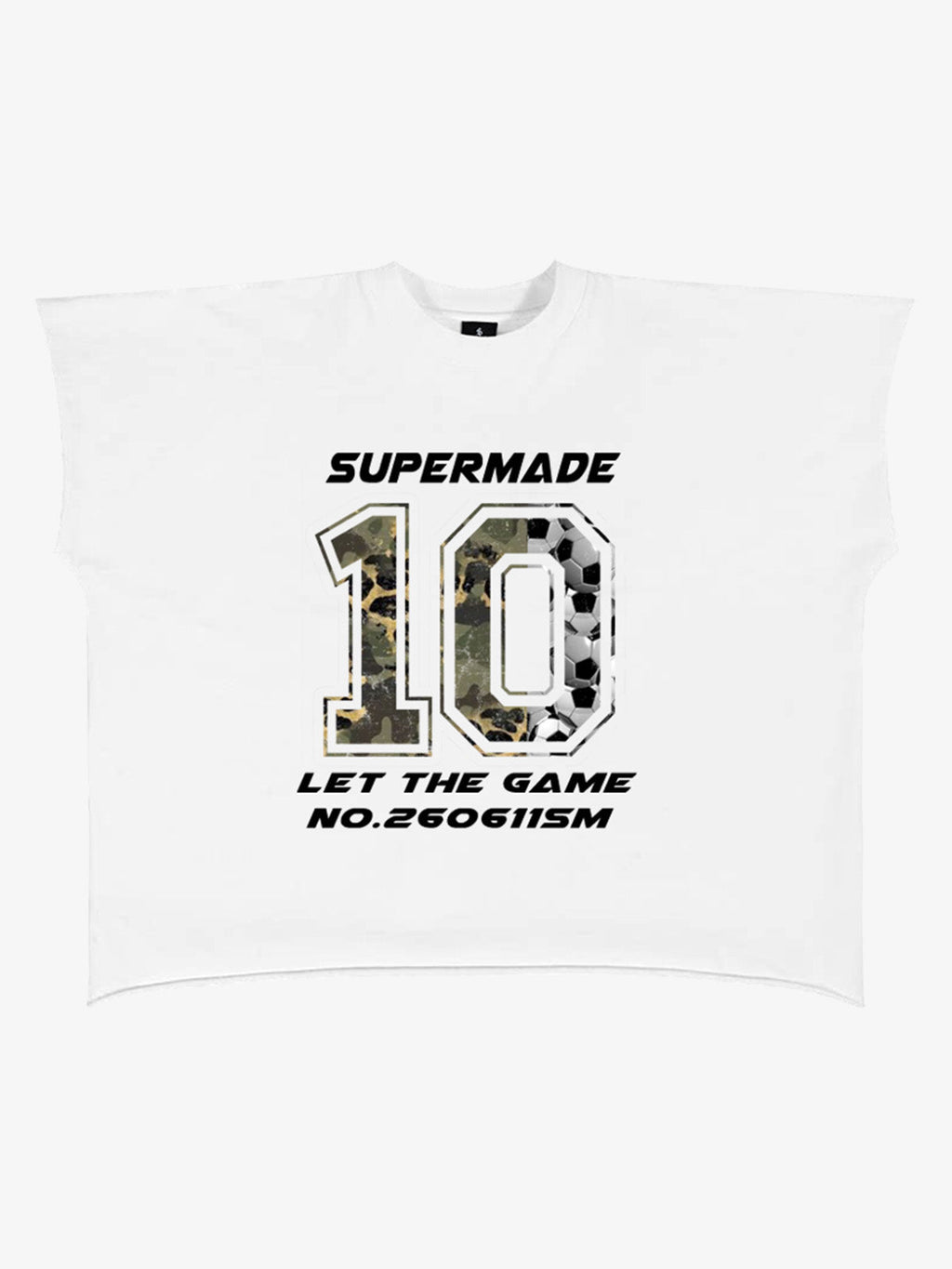 Number 10 Camo Soccer Graphic T-Shirt