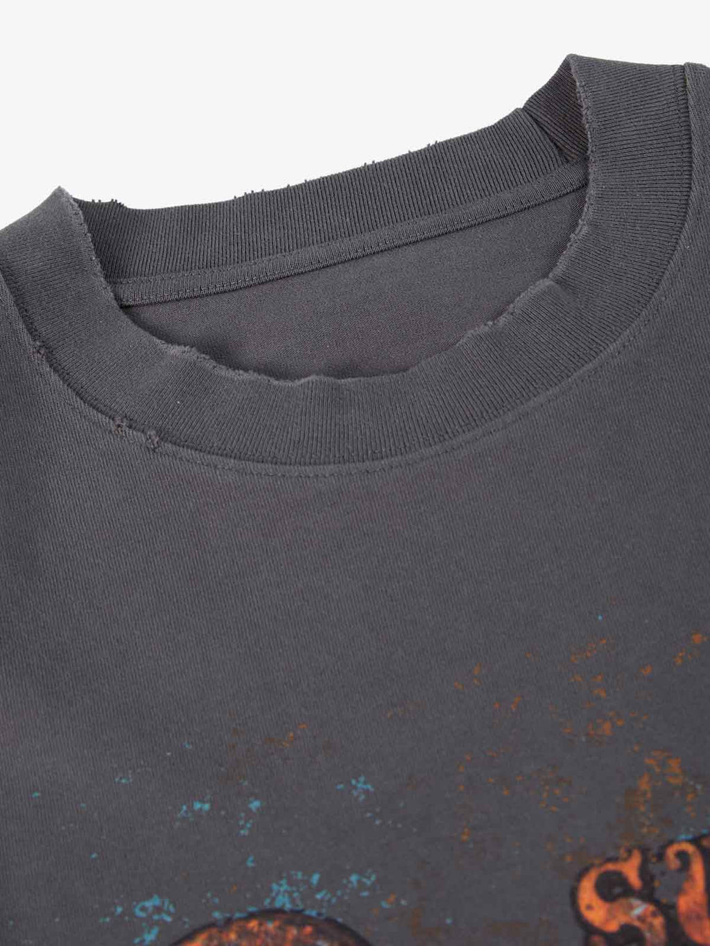 precipice Rusty Metal Key Print T-Shirt