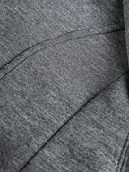 Panel Cut Stand Collar Zip Up Jacket