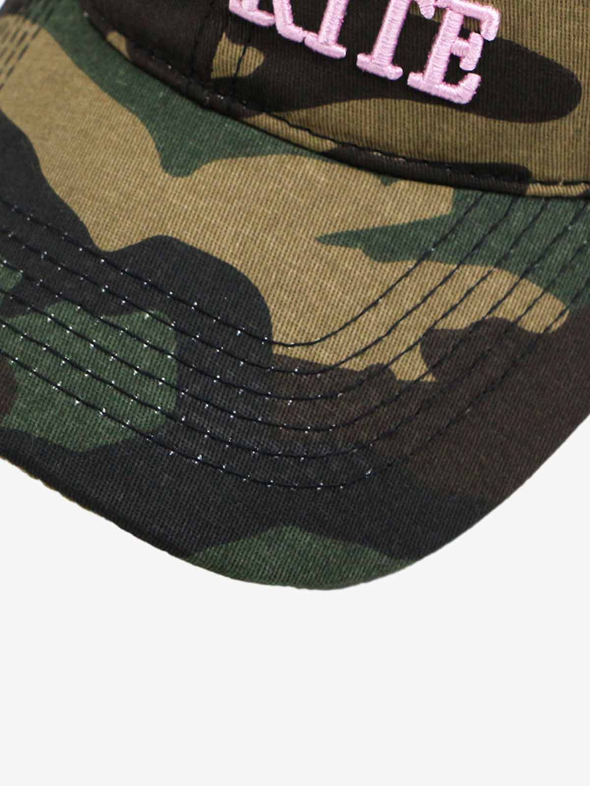 Classic Camo “God’s Favorite” Embroidery Curved Brim Baseball Cap