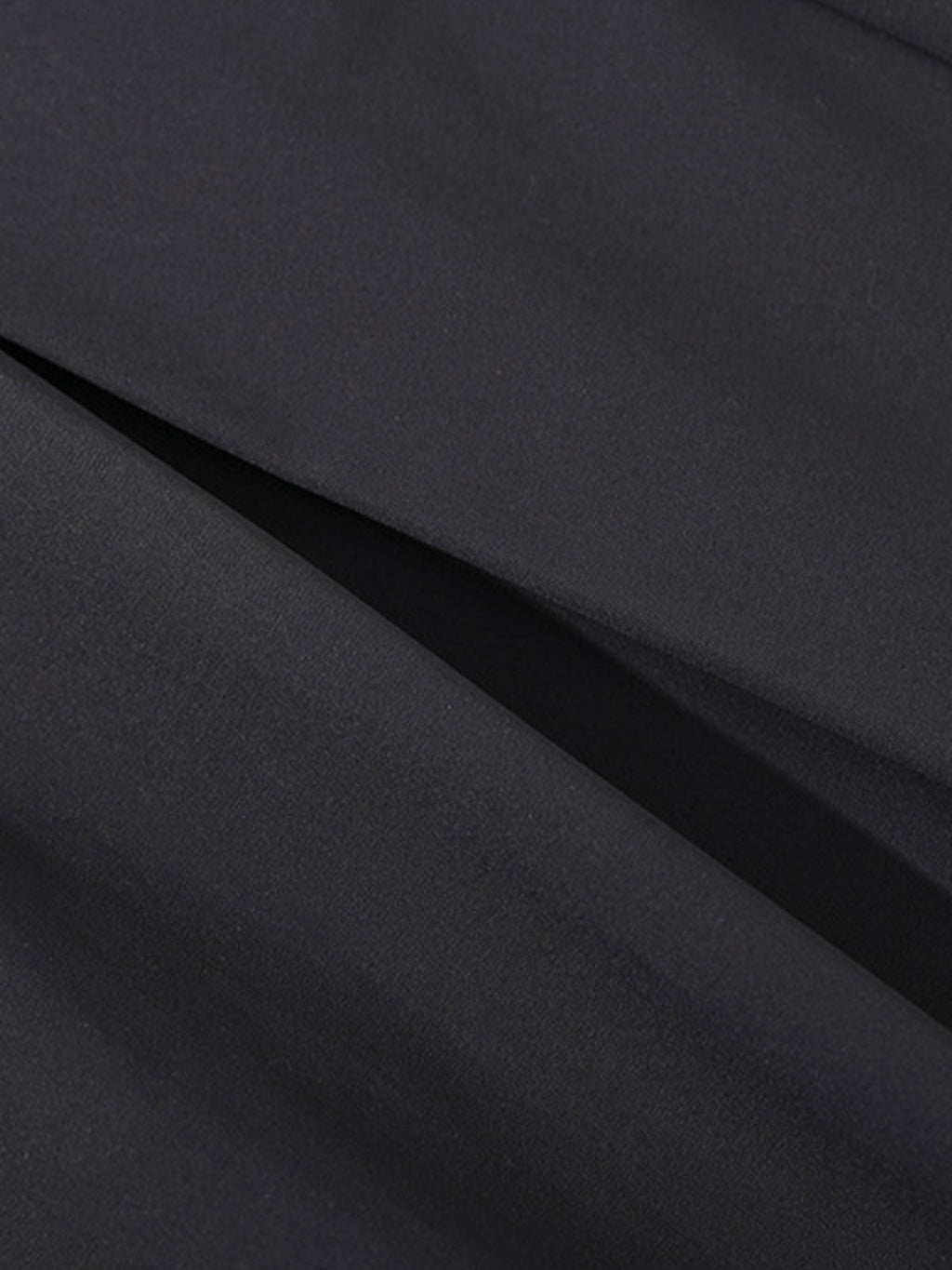 Pleated Drape Bootcut Suit Pants - 2588