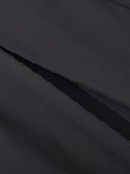Pleated Drape Bootcut Suit Pants - 2588