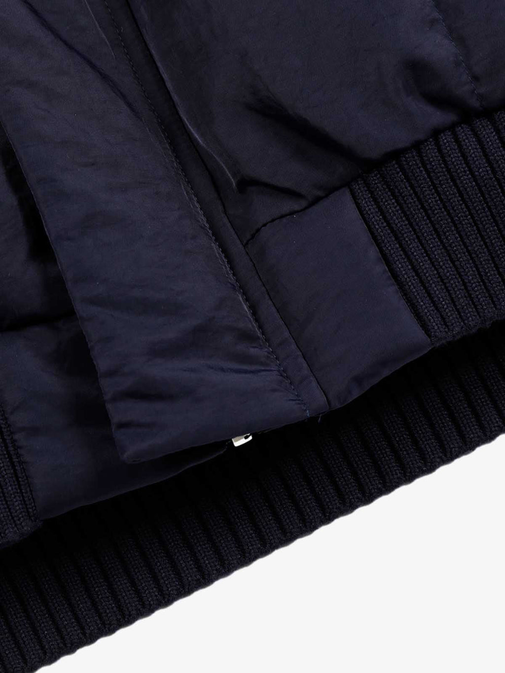 Street High-Neck Asymmetrical Placket Cotton Vest