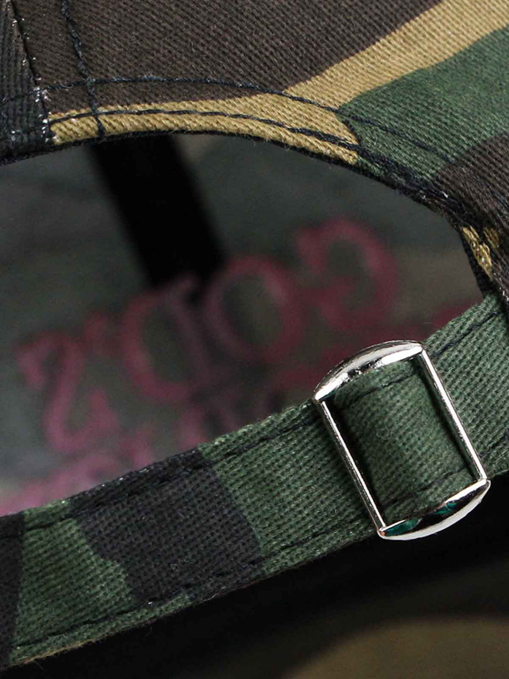 Classic Camo “God’s Favorite” Embroidery Curved Brim Baseball Cap