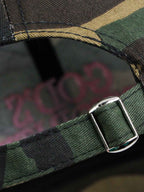 Classic Camo “God’s Favorite” Embroidery Curved Brim Baseball Cap