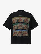 Pop Art Lip Print Graphic T-Shirt