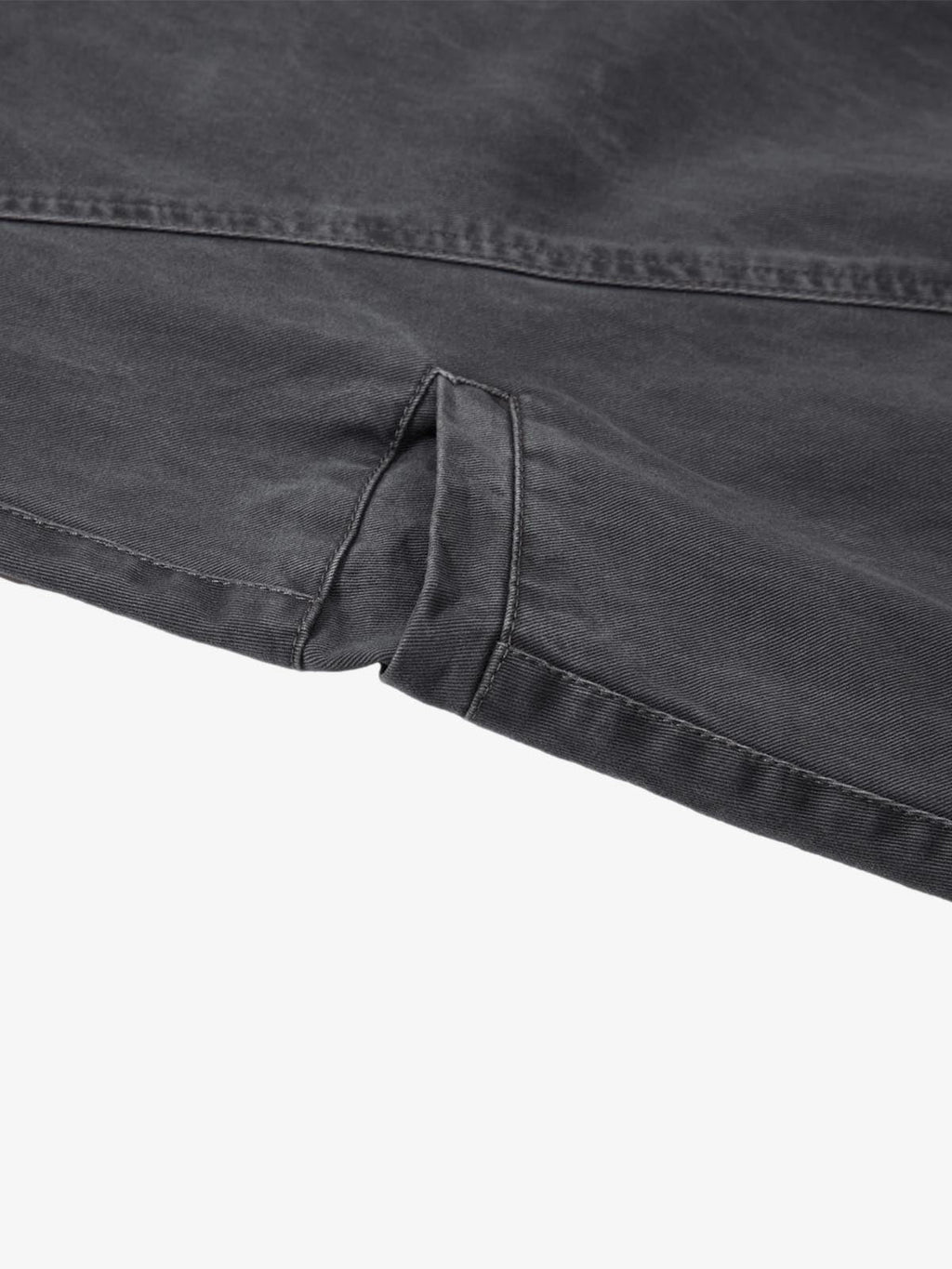 Washed Cargo Webbing Barrel Pants