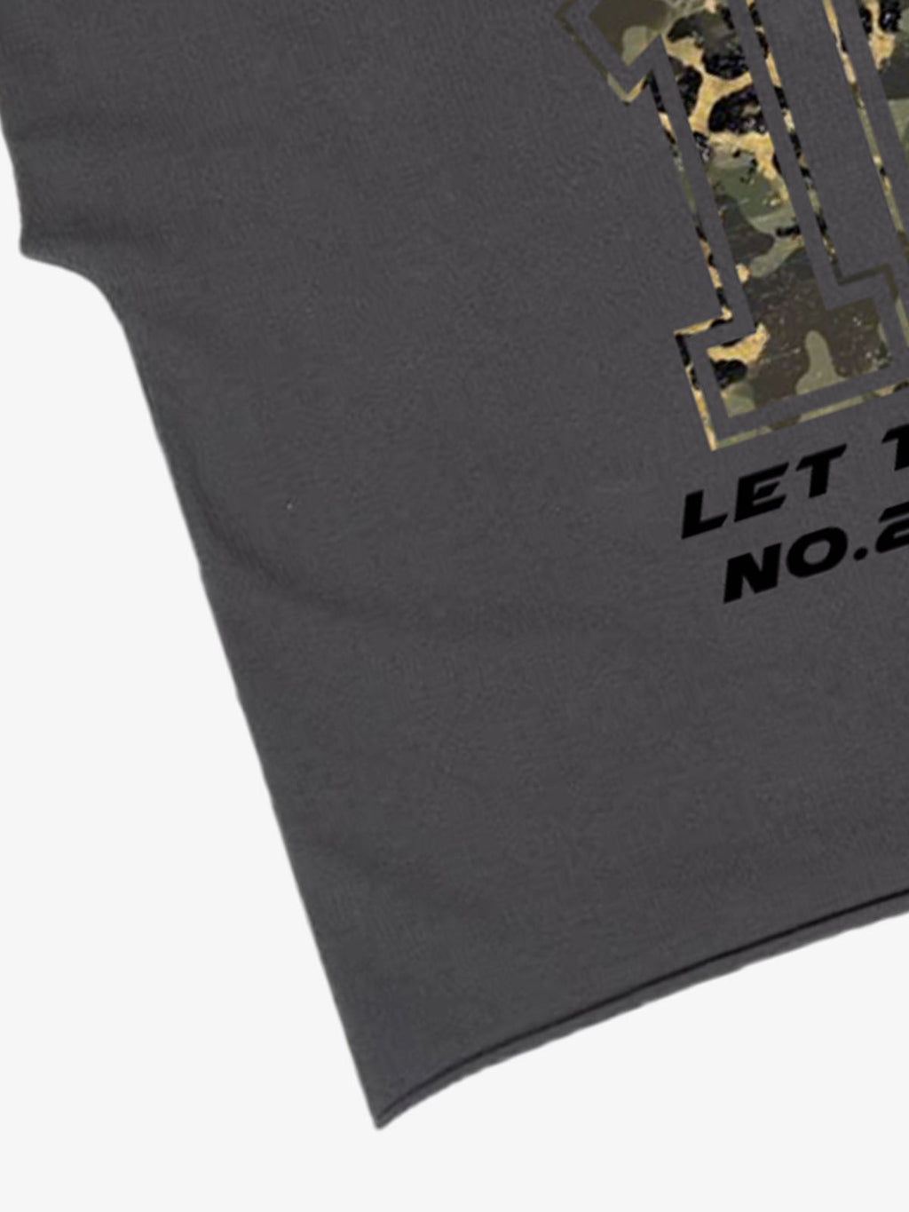 Number 10 Camo Soccer Graphic T-Shirt
