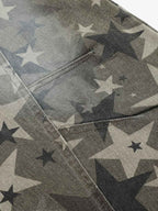 Camouflage Machete RO Star Wide-Leg Jeans