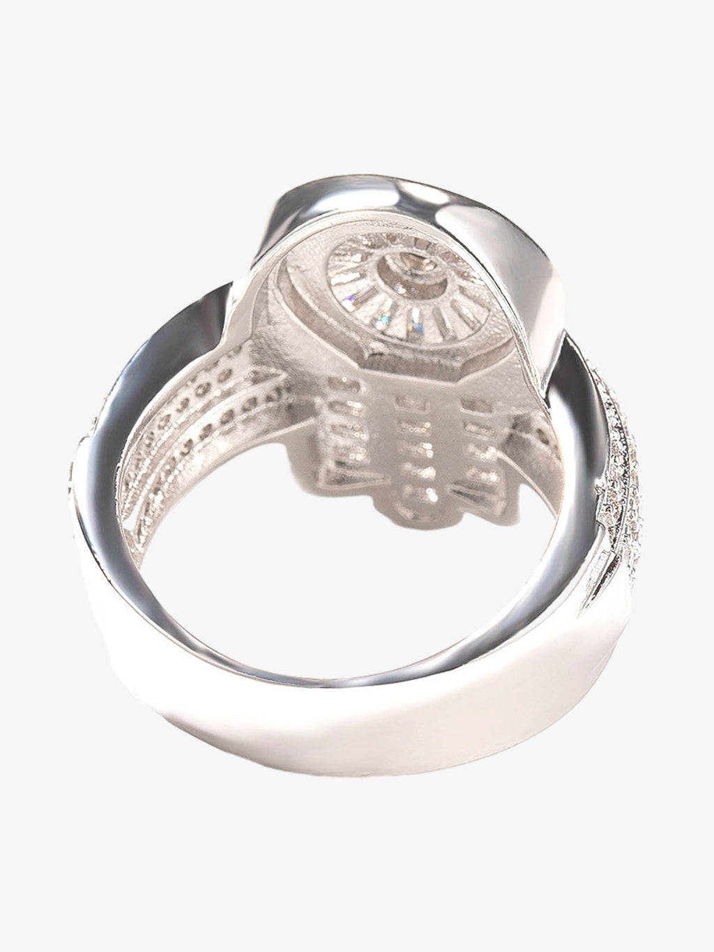 Zircon Palm Statement Ring