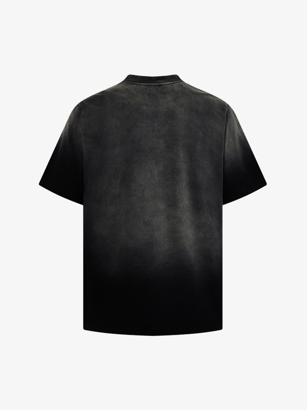 Washed Graphic Print Cotton T-Shirt