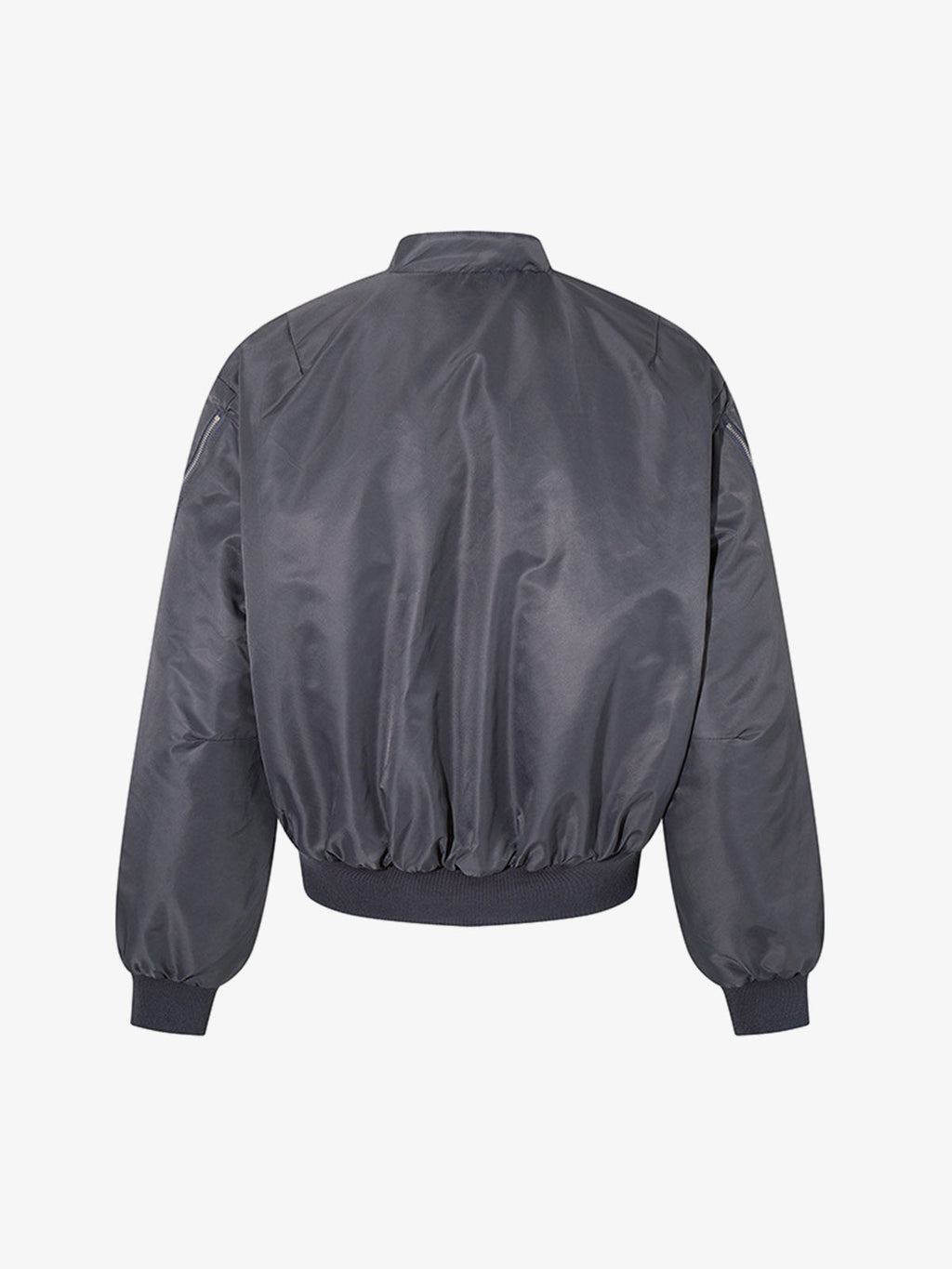 Minimalist Zip Bomber Jacket