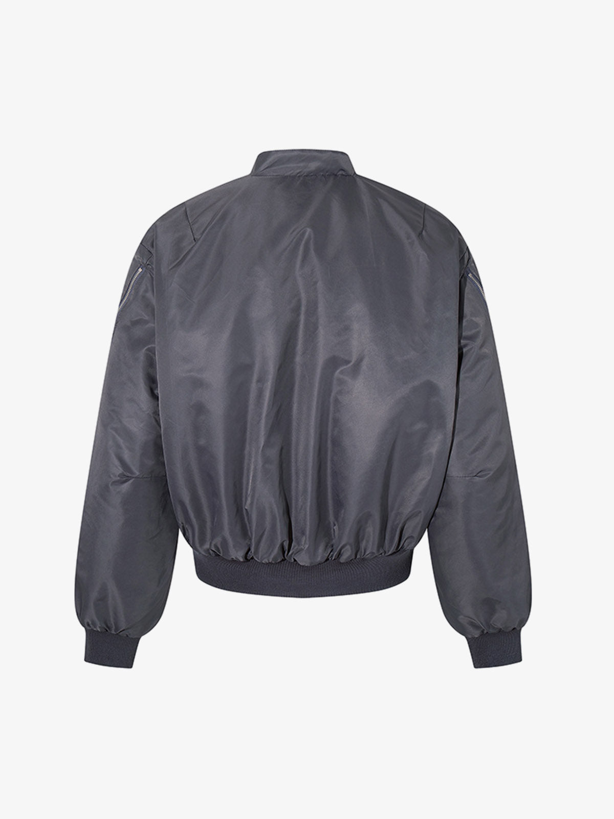 Minimalist Zip Bomber Jacket