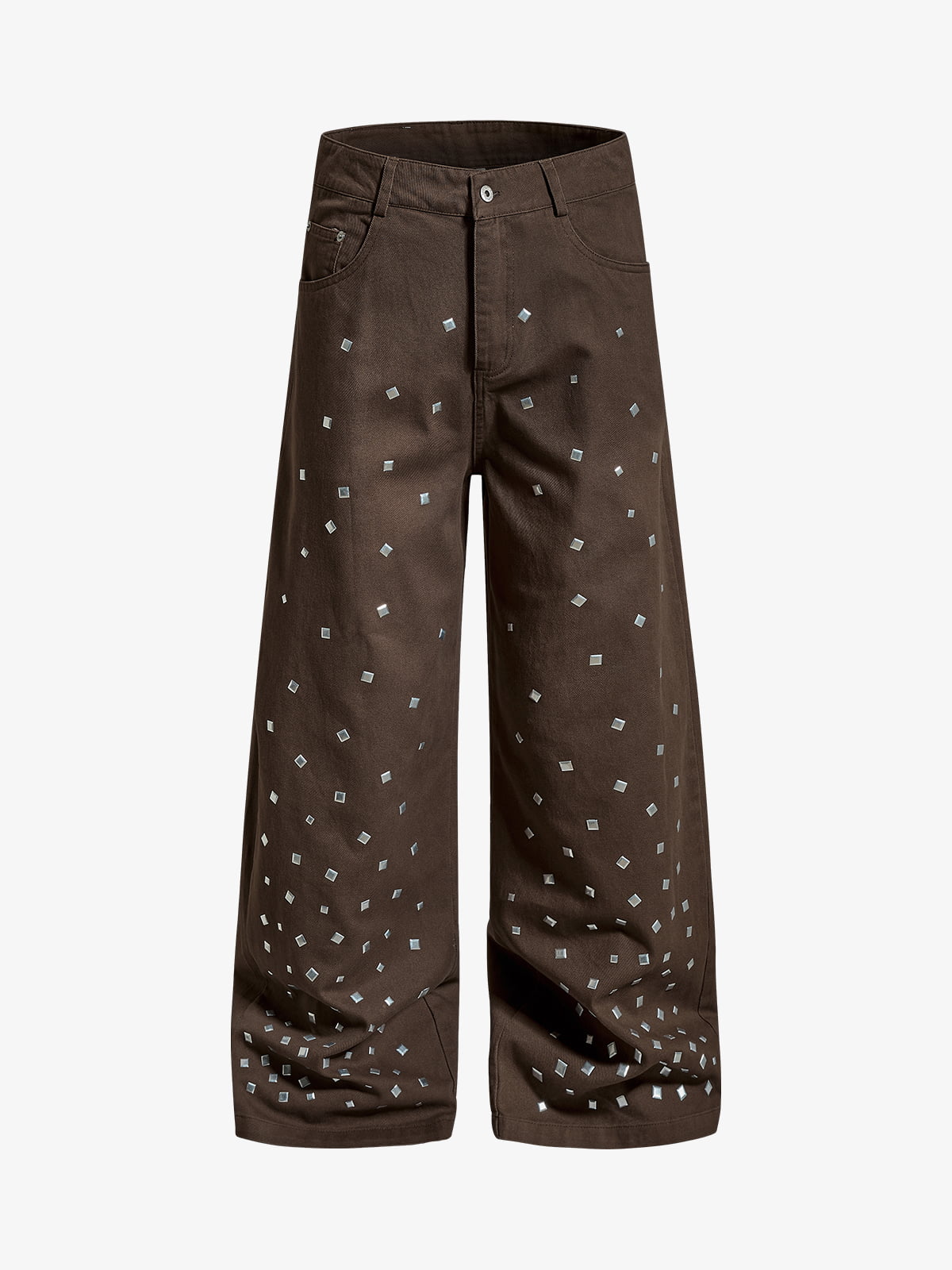 Rhinestone Straight Leg Pants
