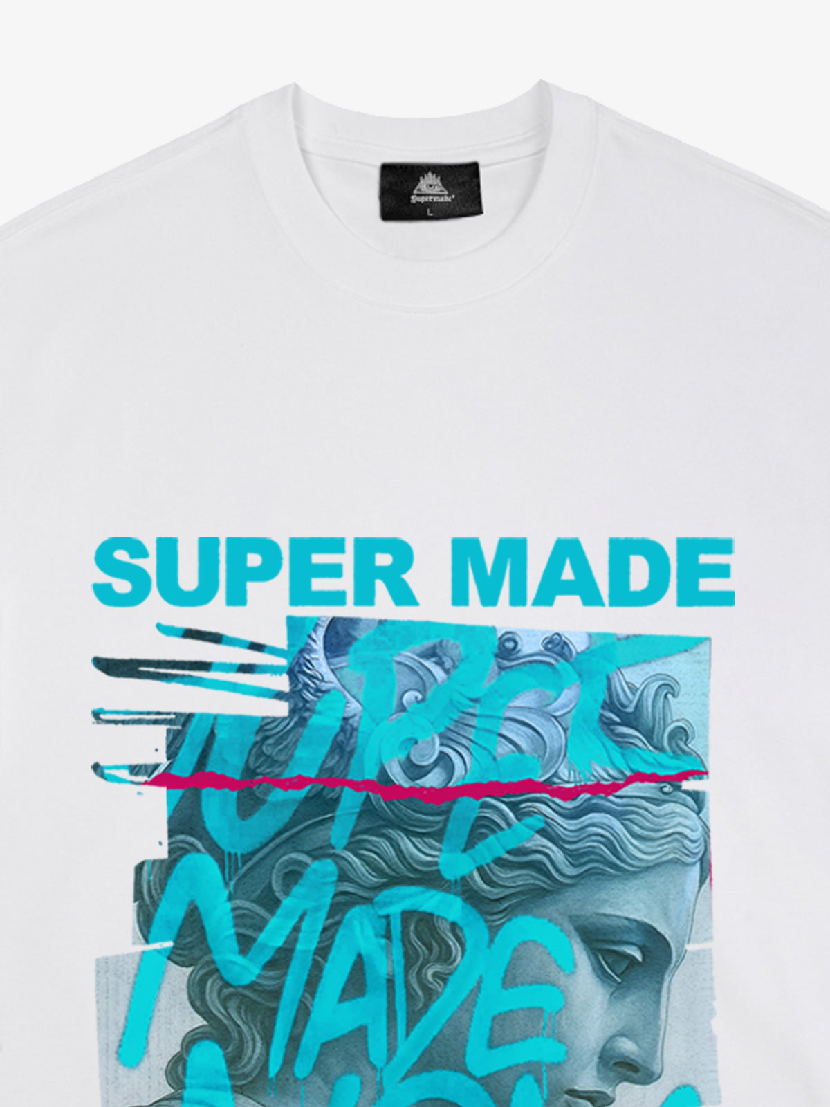 precipice Blue Art Graffiti Pattern T-Shirt