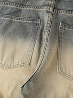 Vintage Washed Flare Jeans
