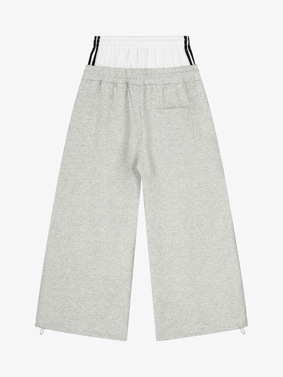 Vintage Paratrooper Layered Look Sweatpants - 2556