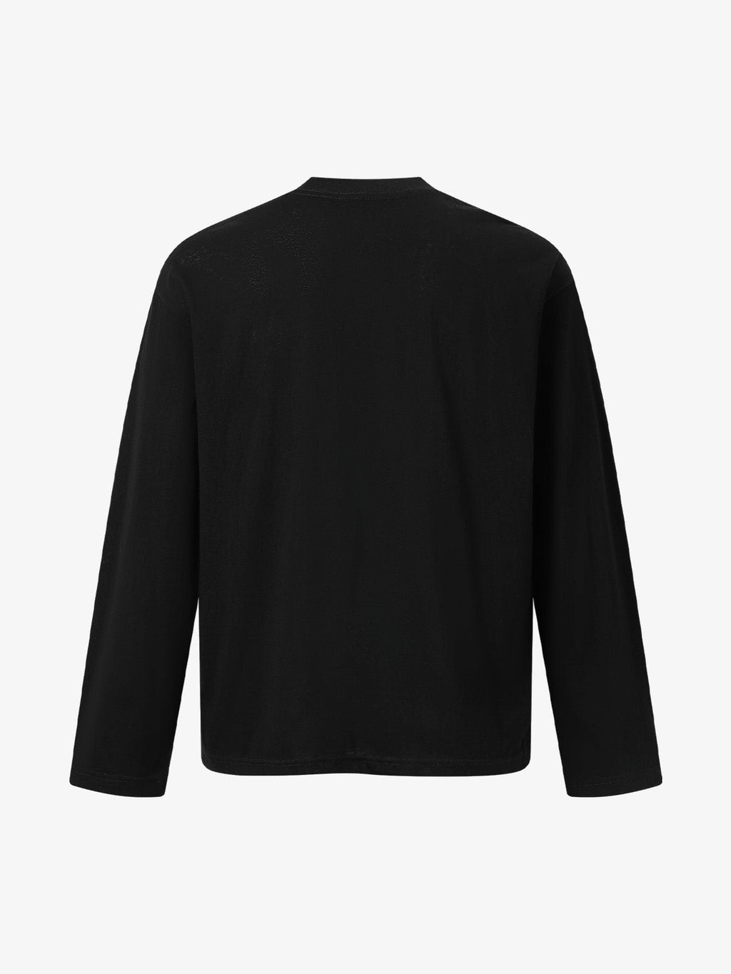 Retro Star Print Long-Sleeved T-Shirt