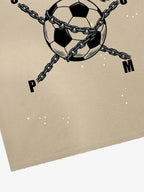 Chained Soccer Ball Graphic T-Shirt