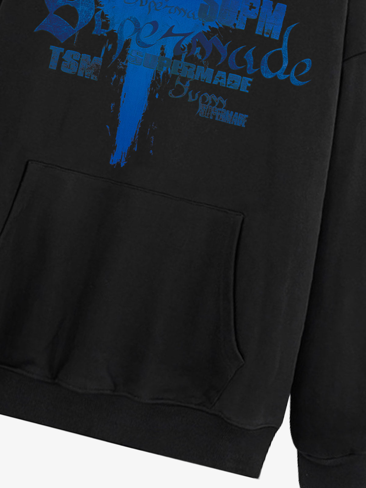 Vintage Washed Angel Halo Distressed Letter Graphic Hoodie