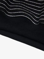 precipice Striped Terry Embroidery "Made" Hoodie