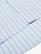 Fun Graffiti Striped Graphic Button-Up Shirt