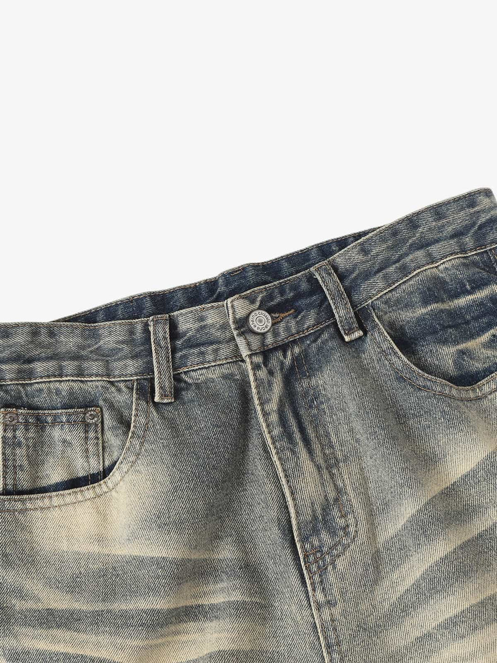 Vintage Washed Flare Jeans